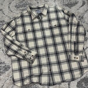 NWOT carharrt heavy plaid Shacket Shirt Jacket